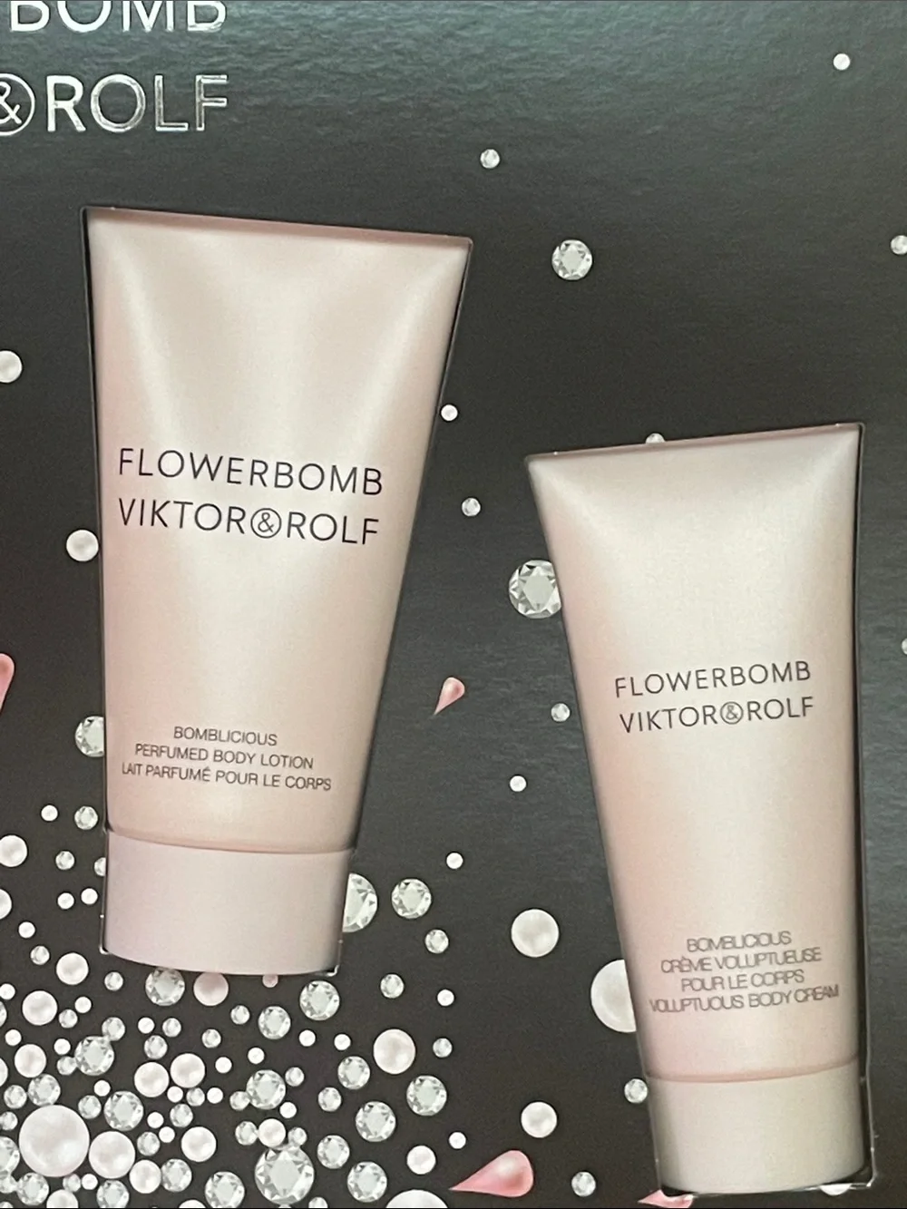 NEW Viktor & Rolf Flowerbomb Gift Set - Pink & Black